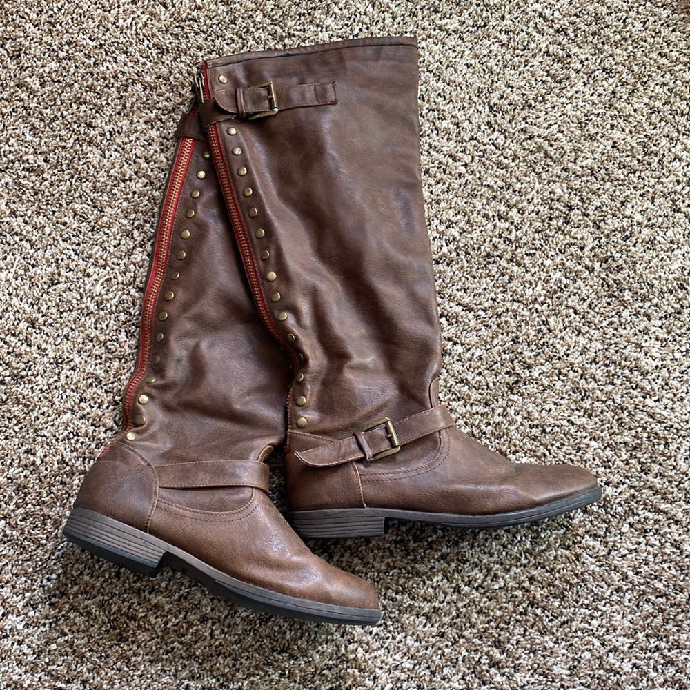 Knee high boots